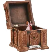 Luville Efteling Muziekdoos Assepoester l11.5b11.5h12cm