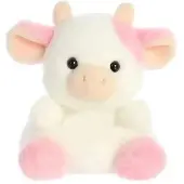 PALM PALS - Belle Strawberry Cow knuffel - Pluche - 13 cm