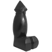 Domestic Partner Anaal Dildo Frontline Soldier 20 cm - zwart