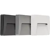 Fantasia SIBO LED 310Lm 2,8W vierkant, cover zwart, wit, grijs IP65