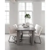 DTP Home Dining table Clio rectangular 260 DUSK,76x260x100 cm, mortex (Grijs, 260x100x76cm)