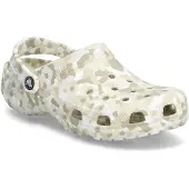Crocs Clogs 'Classic Confetti' kaki / riet / wit