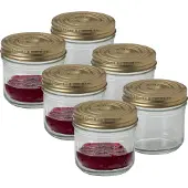 Le Parfait Weckpot/inmaakpot - 6x - met schroefdeksel - 500 ml