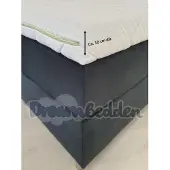Bamboo Topper Premium 200x220 ca. 10cm dik Hybride schuim Medium/Stevig