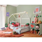 Atmosphera Créateur d'intérieur® Kids Knuffel Appel - 18x5x28cm - Rood