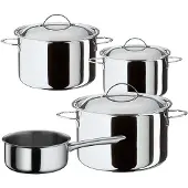 Spring Cristal Starter pannenset rvs glans 4-delig