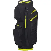 TaylorMade Cart Lite Cartbag 2020 - Zwart Lime