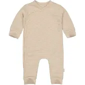 LEVV baby gestreept boxpak LNOWIENOS lichtzand Beige Jongens/Meisjes Stretchkatoen V-hals - maat 68