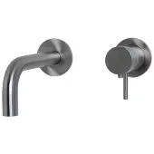 Sento Stainless Beldeaux 2000 RVS inbouw wandkraan met thermostaat