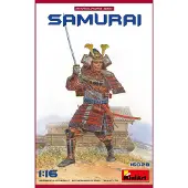 MiniArt Samurai Figure - Ongeassembleerd en ongeverfd modelbouwpakket 1:16