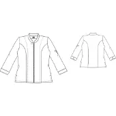 Chaud Devant Lady Monza Zwart Koksbuis | Maat: XXXL