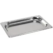 Vogue Gastronormbak Vogue, RVS, GN 1/4, 20mm diep