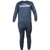 Legend Sports Joggingpak met Sweater Kids/Volwassenen Navy Blauw SlimFit Polyester