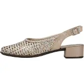 Rieker Slingpumps taupe / goud / zilver