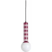 Present Time Rayado LED Hanglamp | 1x E14 15W | Dark mauve & soft lavender