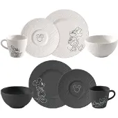 Villeroy & Boch Ontbijtset Manufacture Rock Mickey Mouse Multi (8-delig)