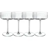 Villeroy & Boch Champagneglas Afina Transparant 120ml (Set van 4)