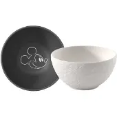 Villeroy & Boch Manufacture Rock Mickey Mouse Kom Pak Van 2 - Ontbijtkommen Porselein Black - 1047198408