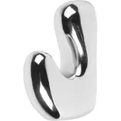 Broste Copenhagen Roberta haak 10x6 cm Silver finish