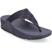 Original Brands Women Lulu Toe Post-Geo Glitz Midnight Navy-Schoenmaat 36