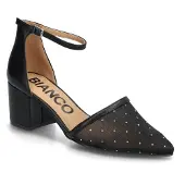 Bianco Pumps 'Devided' zwart