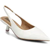 Bianco Slingpumps 'Kristin' wit