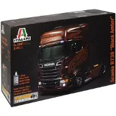 Italeri 3897 Scania R730 V8 Black Amber Vrachtwagen (bouwpakket) 1:24