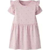 Name It Mini Jurk karamel / groen / rosa / magenta