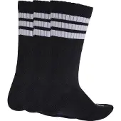 Adidas Sportsokken '3-Stripes Cushioned Crew Socks 3 Pair' zwart / wit / offwhite