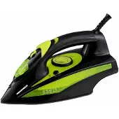 Heinner Stoomstrijkijzer – 2400 W – Keramische Zoolplaat – Waterreservoir 330 ml – Stoom 16 ± 4 g/min – Stoomstoot 70 g/min – Automatische Uitschakeling – Groen/Zwart