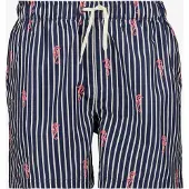 Osaga heren zwemshort gestreept blauw maat XL