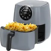 Heinner SmartFry Heteluchtfriteuse – 1700W – 5,7L Capaciteit – Digitaal Display – Touchbediening – Timer 60 min – Temperatuur 80–200°C – 8 Programma’s – Antracietgrijs