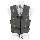 Besto Dinghy Zipper Striping 50n Life Jacket Grijs 2XL Man