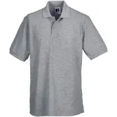 Russell athletic Russell Heren Polycotton Pique Slijtvast Poloshirt (Helder rood)