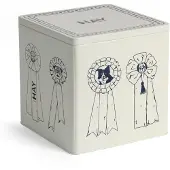 HAY Voorraadbus Dogs Food Storage Tin Large Blue And White