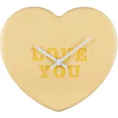 Karlsson Klok Heart Candy Soft Yellow
