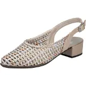 Rieker Slingpumps taupe / goud / zilver