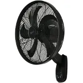 Lucci air Glide DC WV Wandventilator 36 W (Ø) 45 mm Zwart Wandmontage mogelijk, Met afstandsbediening