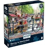 The House of Puzzles Spring in Amsterdam Puzzel 1000 Stukjes