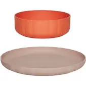 OYOY Pullo bord & kom 2 delen Rose-apricot