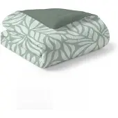 Byrklund Dekbed zonder overtrek Clean Leaves - 240x200 - 100% Polyester - Groen