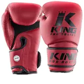 King Pro Boxing King (kick)bokshandschoenen KPB Star Mesh 3 Rood 12oz