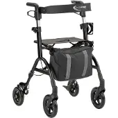Multimotion - Urban rollator - Lichtgewicht - Inklapbaar - Zwart