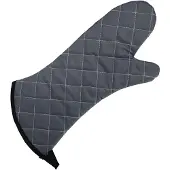Vogue brandvertragende ovenwant grijs 43cm, 43(l)cm
