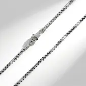 Cavill - Zilveren Halsketting 925 Sterling Zilver Gerhodineerd - 50 cm - Tijdloos Elegant Design - Fijne Schakels - Dames & Heren