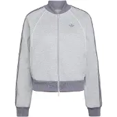 Adidas Sweatvest grijs / lavendel