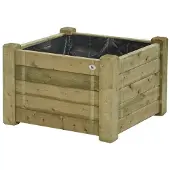 Talen Buitenmeubelen Bloembak 80x80 cm