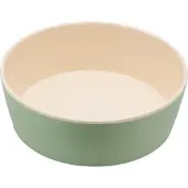 BecoPets Beco Printed Bowls - Bamboe voerbak/waterbak voor honden - duurzaam & trendy - 5 Kleuren in 2 maten - Kleur: Blauw, Maat: Large - 1650 ml