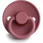 Frigg - Classic Latex Fopspeen - Dusty Rose / T2/6-12Maanden