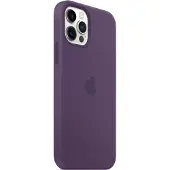 Apple iPhone 12 / 12 Pro Silicone Back Cover met MagSafe Amethist